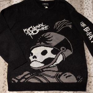 My Chemical Romance Black Parade Intarsia Sweater XL